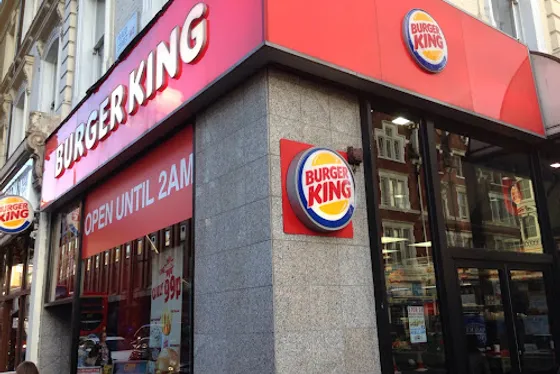 Burger King PAddington RAil STation, London