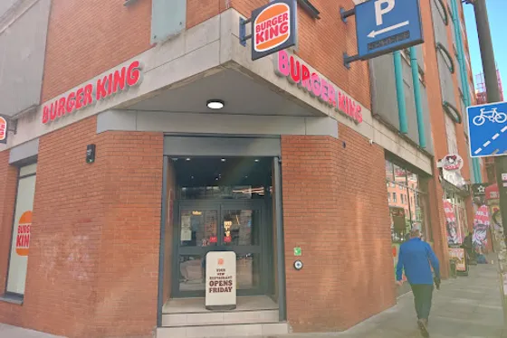 Burger King 50 OXford STreet, Manchester